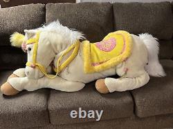 Animal Alley Rare Plush Pony Horse XL JUMBO 60 5 Feet Toysrus Realistic Stuffed