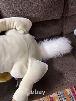 Animal Alley Rare Plush Pony Horse XL JUMBO 60 5 Feet Toysrus Realistic Stuffed