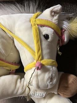 Animal Alley Rare Plush Pony Horse XL JUMBO 60 5 Feet Toysrus Realistic Stuffed