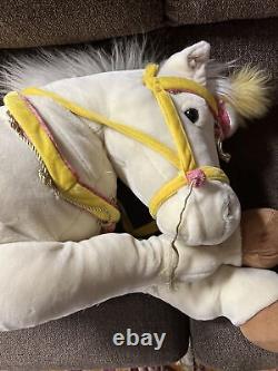 Animal Alley Rare Plush Pony Horse XL JUMBO 60 5 Feet Toysrus Realistic Stuffed