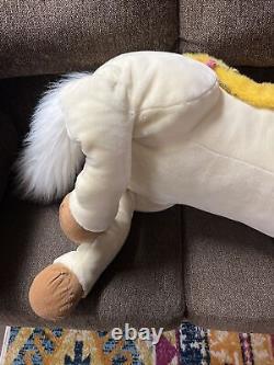 Animal Alley Rare Plush Pony Horse XL JUMBO 60 5 Feet Toysrus Realistic Stuffed