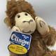 Animal Toys Plus Clingee Monkey Vintage 1976 New With Tags Plush Stuffed Animal