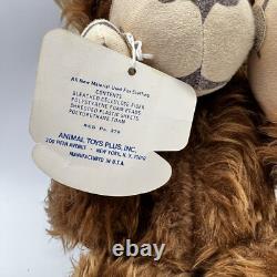 Animal Toys Plus Clingee Monkey Vintage 1976 New With Tags Plush Stuffed Animal