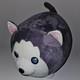 Aphmau Wolf Plush Husky Stuffed Animal Toy Purple White 2018 Batch 1/5