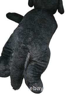 Aurora Super Flopsies 28 Black Labrador Lab Plush Dog RARE Htf Stuffed Animal L