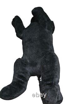 Aurora Super Flopsies 28 Black Labrador Lab Plush Dog RARE Htf Stuffed Animal L