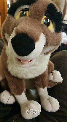 BALTO 1995 Amblin Universal Movie PLUSH Wolf Husky Dog Stuffed Animal Vintage