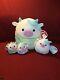Belana Cow Bundle! 11 + 5 + Clip-ons Easter Squishmallow Plush Toy 2022