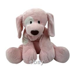 Baby Gund Big Spunky Pink Puppy Dog Plush 058494 Stuffed Animal Toy 21