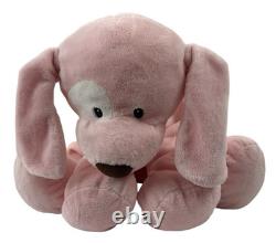 Baby Gund Big Spunky Pink Puppy Dog Plush 058494 Stuffed Animal Toy 21
