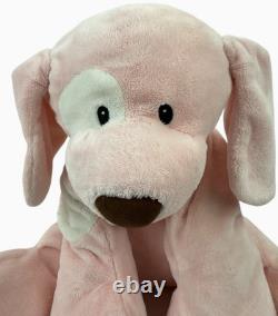 Baby Gund Big Spunky Pink Puppy Dog Plush 058494 Stuffed Animal Toy 21