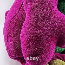 Barney & Friends GIANT Plush Doll Purple Dinosaur 36 1990s Toy Stuffed Animal