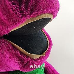 Barney & Friends GIANT Plush Doll Purple Dinosaur 36 1990s Toy Stuffed Animal