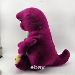 Barney & Friends GIANT Plush Doll Purple Dinosaur 36 1990s Toy Stuffed Animal