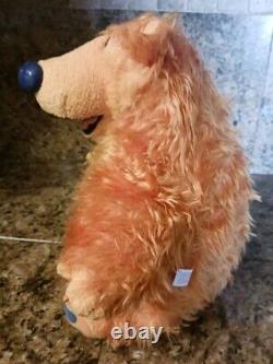 Bear in the Big Blue House SNIFFING TALKING Stuffed Animal Plush Mattel 99