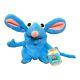 Bear In The Big Blue House Tutter Star Bean Stuffed Animal Plush Toy Mattel Vtg