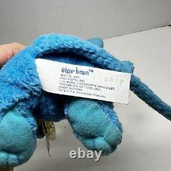 Bear in the Big Blue House Tutter Star Bean Stuffed Animal Plush Toy Mattel VTG