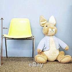 Beatrix Potter Jumbo Peter Rabbit Plush Toy 90cm Tall Traditional Peter Rabbit