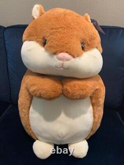 Belly Buddies Huge 24 Orange Hamster Fluffy Plush New Rare Stuffed Animal
