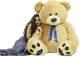 Big Plush 6 Foot Teddy Bear Soft Giant Stuffed Animal Beige Color Hand-stuffed