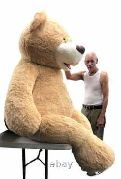 Big Plush Giant 7 Foot Teddy Bear 84 Inches 214 cm Soft Huge Stuffed Animal