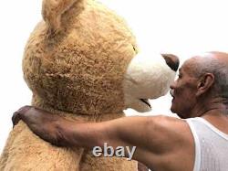 Big Plush Giant 7 Foot Teddy Bear 84 Inches 214 cm Soft Huge Stuffed Animal