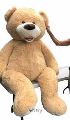 Big Plush Giant 7 Foot Teddy Bear 84 Inches 214 cm Soft Huge Stuffed Animal