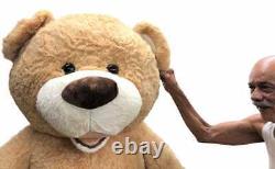 Big Plush Giant 7 Foot Teddy Bear 84 Inches 214 cm Soft Huge Stuffed Animal