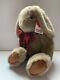 Binkley Toys Brown Bunny Rabbit 22 Tan Plush Red Bow Stuffed Animal Canada T22