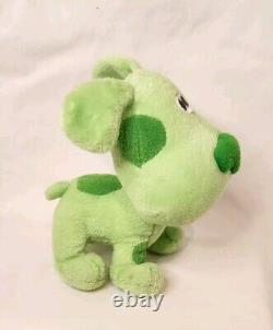 Blues Clues Green Puppy Dog Plush Viacom Nick Jr Faded Tag 7