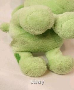 Blues Clues Green Puppy Dog Plush Viacom Nick Jr Faded Tag 7