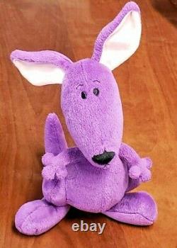 Blues Clues PURPLE KANGAROO Roo Stuffed Plush Animal Doll Steve EXTREMELY RARE