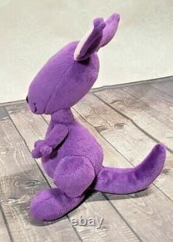 Blues Clues PURPLE KANGAROO Roo Stuffed Plush Animal Doll Steve EXTREMELY RARE