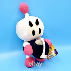 Bomberman Plush Figure Fully Posable with Magnetic Bomb 11 Official Konami