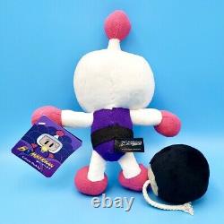 Bomberman Plush Figure Fully Posable with Magnetic Bomb 11 Official Konami