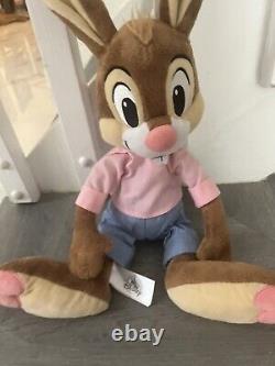 Brer Rabbit Splash Mountain Disney Official Plush Stuffed Animal Pink Shirt