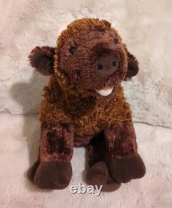 Build-A-Bear Brown Bison Buffalo Exclusive Edition 17 2009 Plush Stuffed Animal