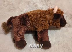 Build-A-Bear Brown Bison Buffalo Exclusive Edition 17 2009 Plush Stuffed Animal