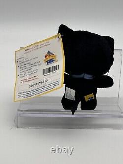 Build A Bear Chococat Plush Black Stuffed Animal 4.5 2008 New withOriginal Tags