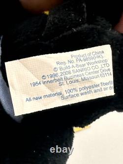 Build A Bear Chococat Plush Black Stuffed Animal 4.5 2008 New withOriginal Tags