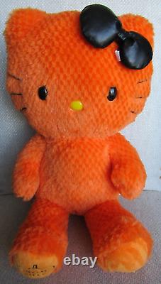 Build A Bear Hello Kitty Sanrio 18 Orange Halloween Plush Stuffed Animal with Bow