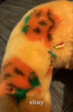 Build A Bear Jack O Lantern Pumpkin Halloween Orange Cat Plush Stuffed Animal