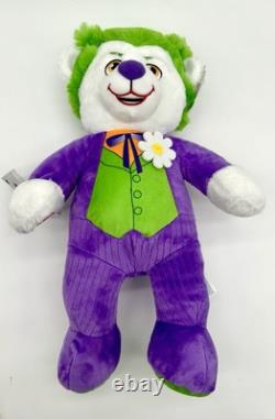 Build A Bear Joker Plush Stuffed Animal DC Comics 2017 Exclusive Batman Day NWT