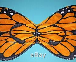 Build A Bear Monarch Butterfly Wings 17 Plush St. Louis Zoo Stuffed Animal BAB