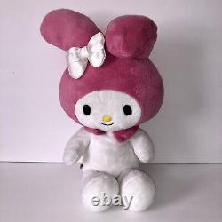 Build A Bear My Melody Sanrio Plush White Pink Bunny Rabbit 2010 Hello Kitty HTF