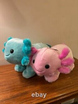 Build A Bear Online Exclusive Mint & Pink Axolotl PACK OF 2 SHIPS NOW