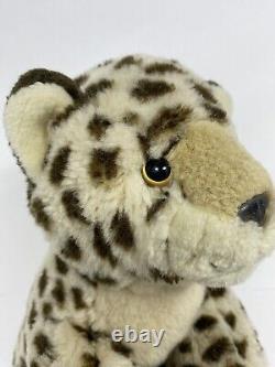 Build A Bear Panther Leopard Cheetah baby cub 2010 Plush Stuffed Animal gold eye