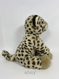 Build A Bear Panther Leopard Cheetah baby cub 2010 Plush Stuffed Animal gold eye