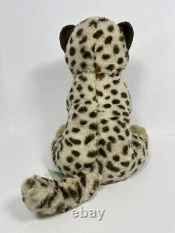 Build A Bear Panther Leopard Cheetah baby cub 2010 Plush Stuffed Animal gold eye