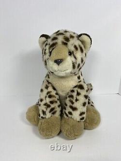 Build A Bear Panther Leopard Cheetah baby cub 2010 Plush Stuffed Animal gold eye